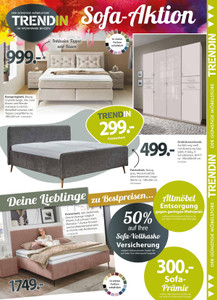 Wohnpark Binzen Prospekt - Sofa-Aktion