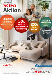 Wohnpark Binzen Prospekt - Sofa Aktion