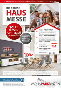 Wohnpark Binzen Prospekt - Haus Messe