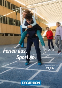 Decathlon Prospekt - Ferien aus. Sport an.
