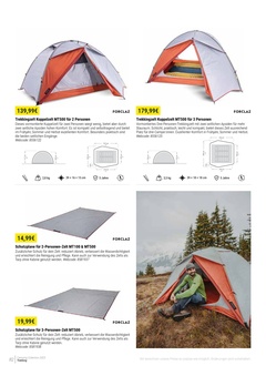 Decathlon Prospekt - Katalog Camping
