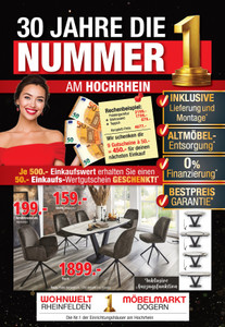 Wohnwelt Rheinfelden Prospekt - Nummer 1