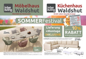 Wohnwelt Rheinfelden Prospekt - Sommer Festival