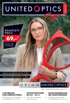 UNITED OPTICS Prospekt - United Optics - Seite 1