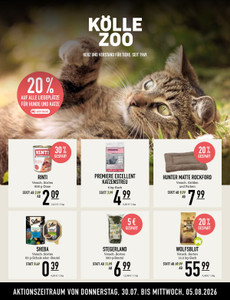 Kölle Zoo Prospekt - Angebote ab 30.07.