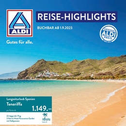 ALDI Nord Prospekt - Reise-Highlights September