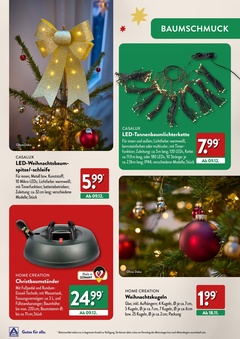 ALDI Nord Prospekt - Weihnachten: Deko und Geschenke