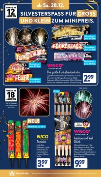 ALDI Nord Prospekt - ALDI Feuerwerk