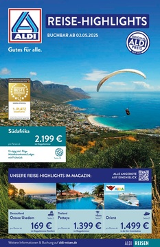 ALDI Nord Prospekt - ALDI-Reisen 05-2025