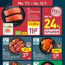 ALDI Nord Prospekt - Fleisch & Wurst