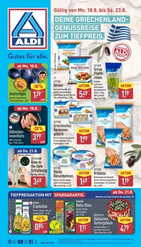 ALDI Nord Prospekt - Angebote ab 18.08.