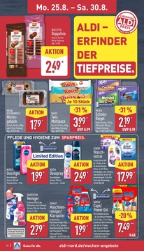 ALDI Nord Prospekt - Angebote ab 25.08.
