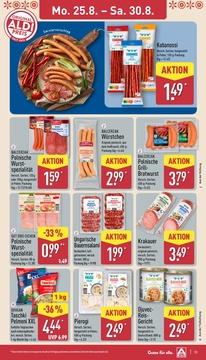 ALDI Nord Prospekt - Angebote ab 25.08.