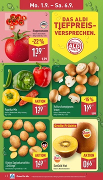 ALDI Nord Prospekt - Angebote ab 01.09.
