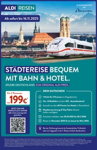 ALDI Nord Prospekt - Reisen November 2025
