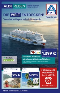 ALDI Nord Prospekt - Reisen November 2025