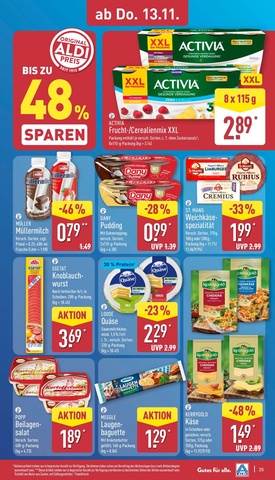 Vorschau des ALDI Nord Prospekts - Aktionen, Rabatte & Gutscheine, Seite 29