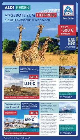 Vorschau des ALDI Nord Prospekts - Urlaub & Reisen, Seite 49
