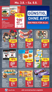 ALDI Nord Prospekt - Angebote ab 03.08.