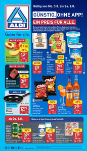 ALDI Nord Prospekt - Angebote ab 01.08.