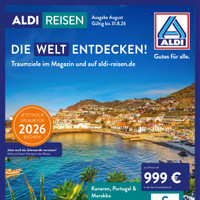 ALDI Nord Prospekt - Urlaub & Reisen