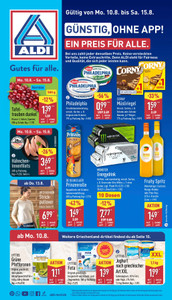 ALDI Nord Prospekt - Angebote ab 10.08.