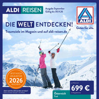ALDI Nord Prospekt - Urlaub & Reisen