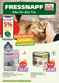 Fressnapf Prospekt - Angebote ab 31.07.