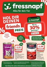 Fressnapf Prospekt - friends Preis