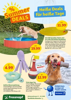 Fressnapf Prospekt - Summer Deals