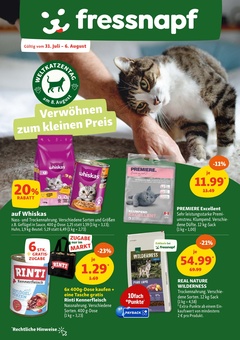 Fressnapf Prospekt - Angebote ab 31.07.