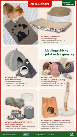 Vorschau des Fressnapf Prospekts - Aktionen, Rabatte & Gutscheine, Seite 6