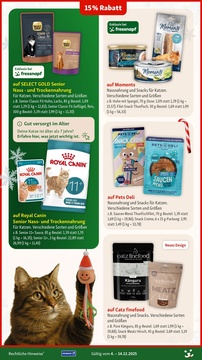 Fressnapf Prospekt - Festliche Angebote