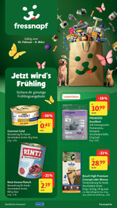 Fressnapf Prospekt - Jetzt wird’s Frühling