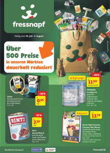 Fressnapf Prospekt - Angebote ab 30.07.