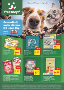 Fressnapf Prospekt - Angebote ab 27.08.