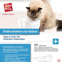 ZOO & Co. Prospekt - Trinkverhalten von Katzen