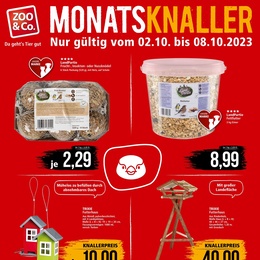 ZOO & Co. Prospekt - Monatsknaller