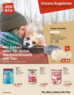 ZOO & Co. Prospekt - Weihnachtszeit mit Tier