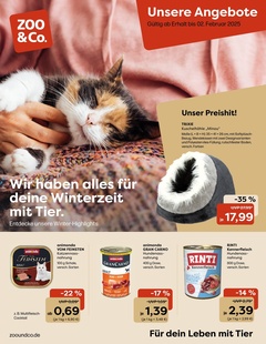 ZOO & Co. Prospekt - Winterzeit mit Tier