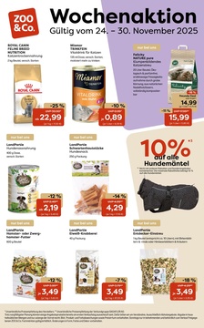 ZOO & Co. Prospekt - Angebote ab 24.11. - Seite 1
