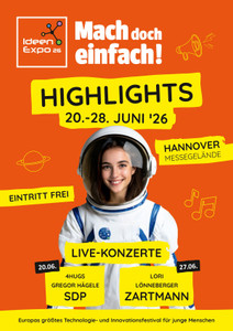 IdeenExpo Prospekt - Highlights 20.-28.06.2026