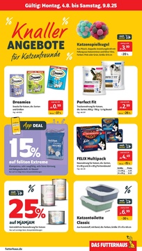 DAS FUTTERHAUS Prospekt - Knaller Angebote