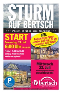Modehaus Bertsch Prospekt - Modehaus Bertsch