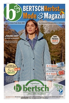 Modehaus Bertsch Prospekt - Herbst Mode - Seite 1