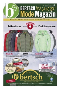 Modehaus Bertsch Prospekt - Angebote ab 24.12.