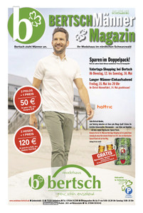 Modehaus Bertsch Prospekt - Vatertags-Shopping