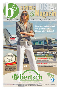 Modehaus Bertsch Prospekt - Hosen 2026
