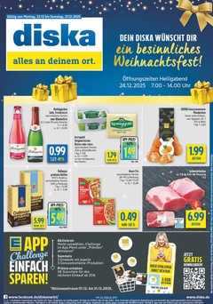 diska Prospekt - Angebote ab 22.12. - Seite 1