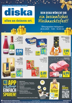 diska Prospekt - Angebote ab 22.12. - Seite 1